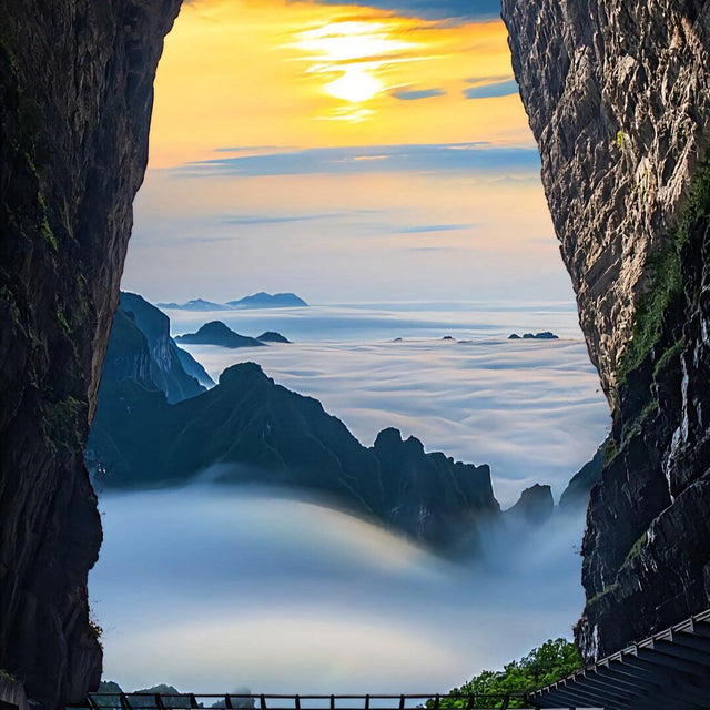 4 Days Zhangjiajie Exciting Adventure with Glass Bridge and Tianmen Mountain